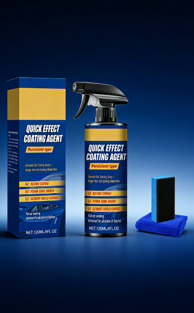 Nano-Kerámia Bevonat Autókhoz - 9H Keménység, Ultra-Magas Fény és Víztaszító Védelem