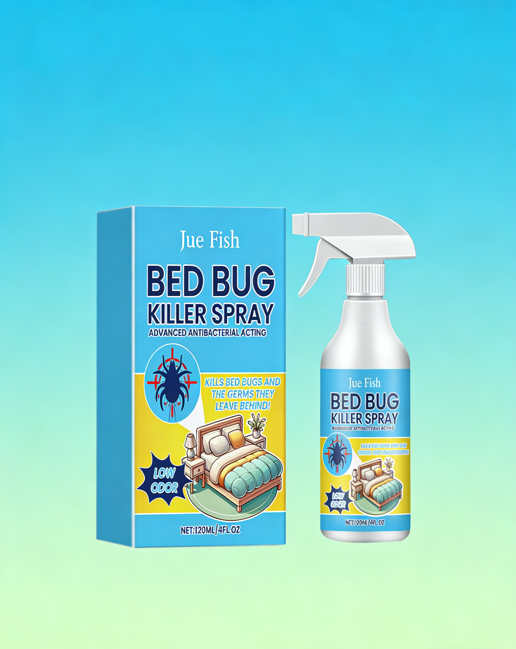 Szupererős Rovar- és Egérriasztó Spray: Hatékony Védelem Csótányok, Hangyák és Rágcsálók Ellen | Biztonságos Család- és Kisállatbarát Formula