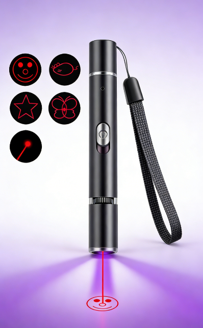 Profi Nagy Teljesítményű KékLézerpointer - Állítható Fókusz, 10km+ Hatótávolság és Taktikai Alumínium Ház