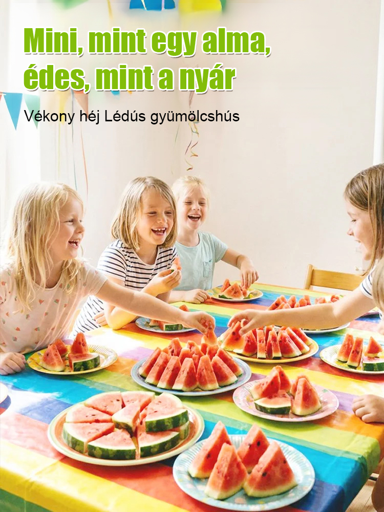 Vékony héjú mini alma-dinnye magok.