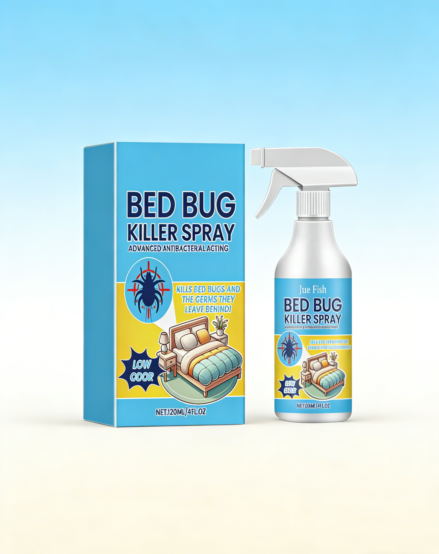 Szupererős Rovar- és Egérriasztó Spray: Hatékony Védelem Csótányok, Hangyák és Rágcsálók Ellen | Biztonságos Család- és Kisállatbarát Formula