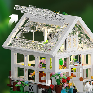 flower house building