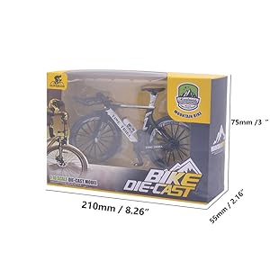 Mini Toy Bicycle Decoration Mountain Bike Toys Mini Mountain Bike Toy Model Model Bicycle
