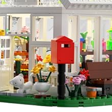 flower house building toy