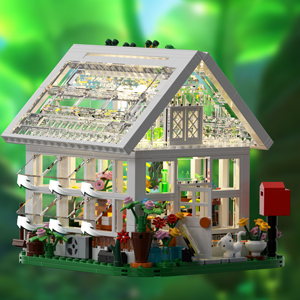lego flower house