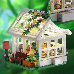 flower house lego
