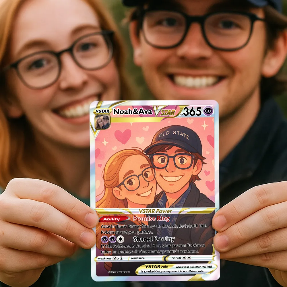 50%OFF🔥Personalized couple anime trading card Standard