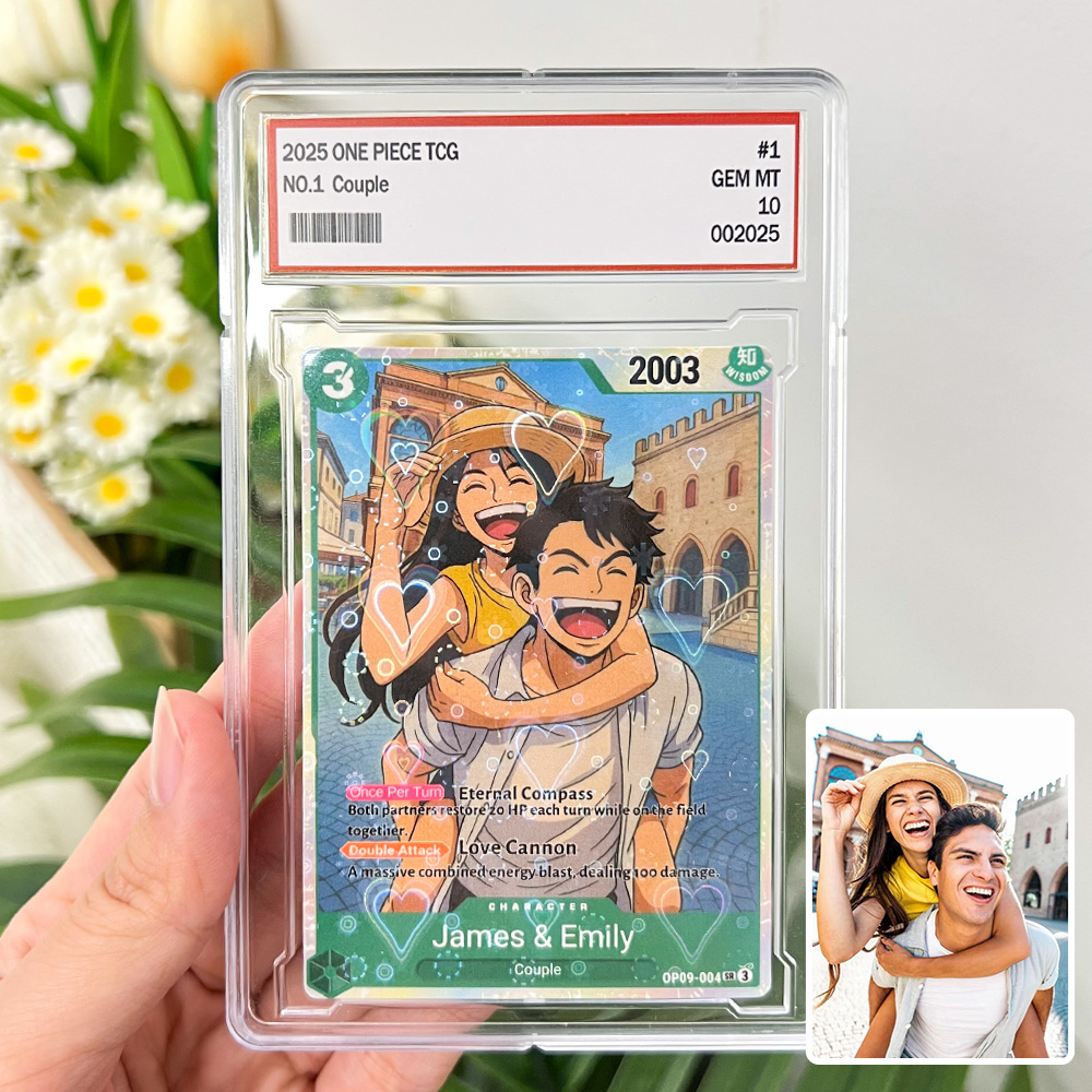 Custom Anime One Piece TCG Card For Couples