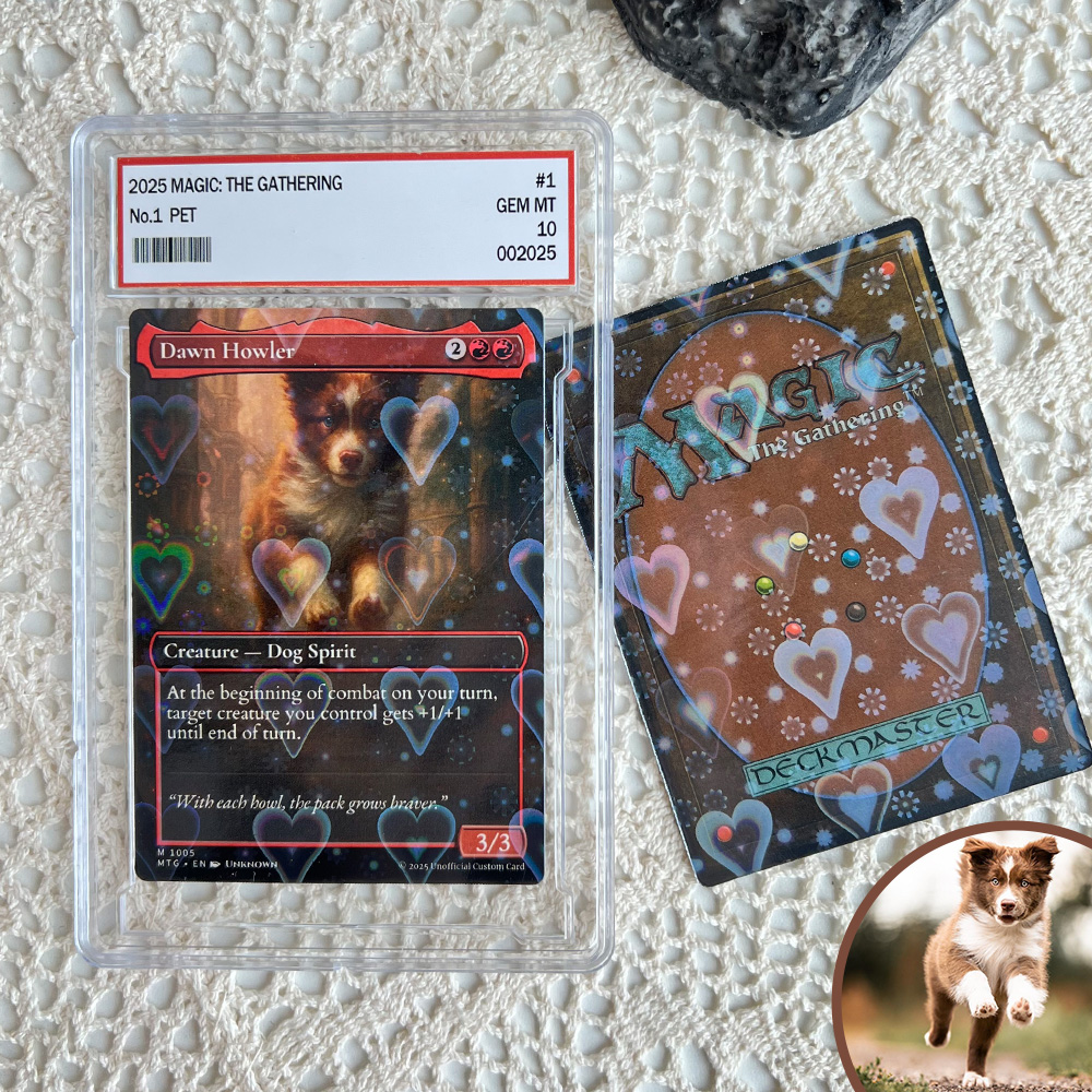 Custom Anime Pet MTG Magic Card
