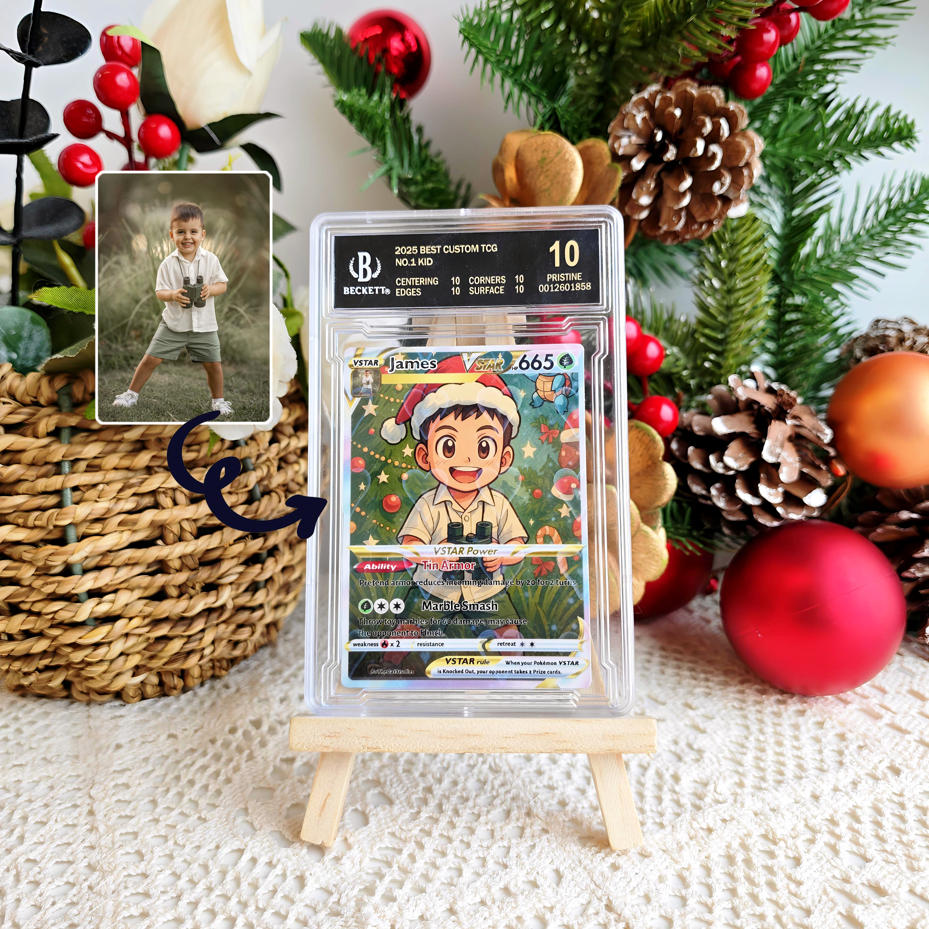 50%OFF🔥Personalized kid anime trading card Standard