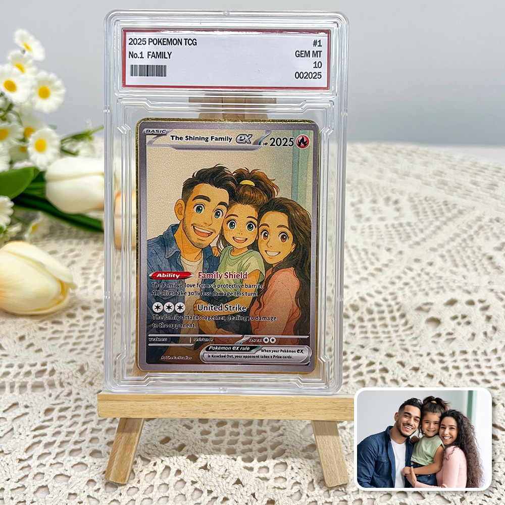 Custom Anime Family Pokecard V/Vmax/VSTAR/EX/GX Card