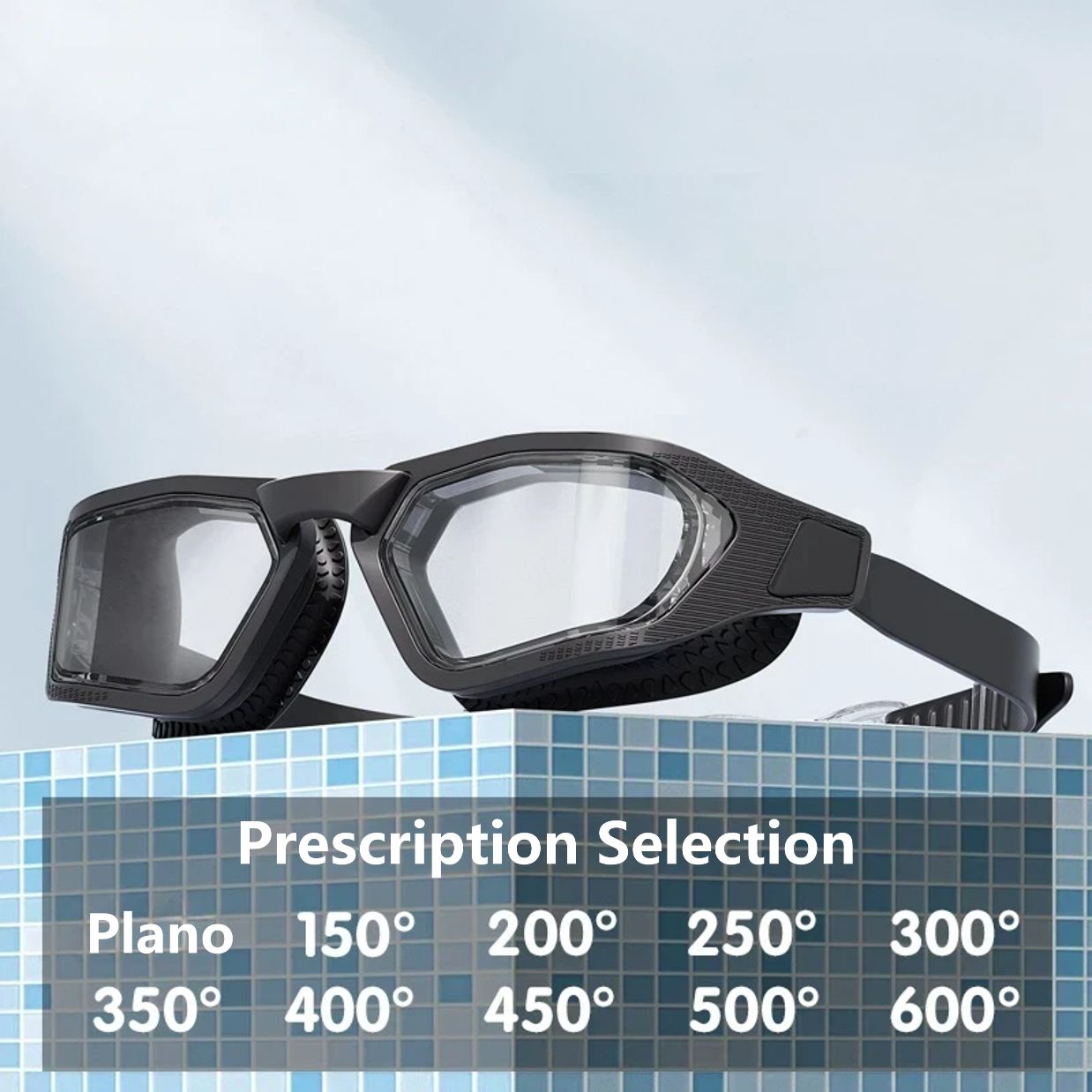Evan-Prescription swim goggles