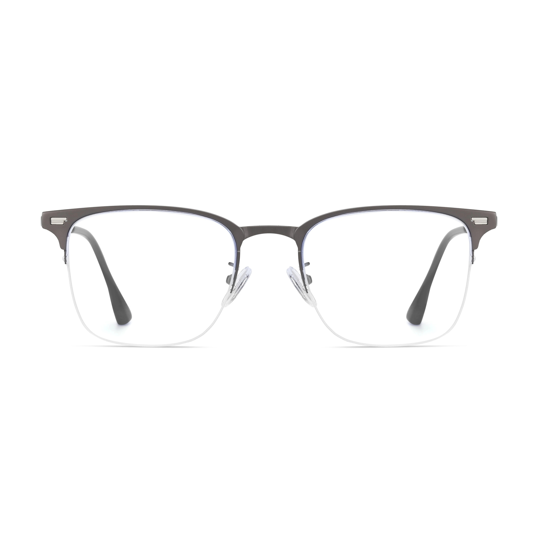 Allan-Square semi-rimless polarized magnetic prescription glasses include night vision lenses-ApexSpecs