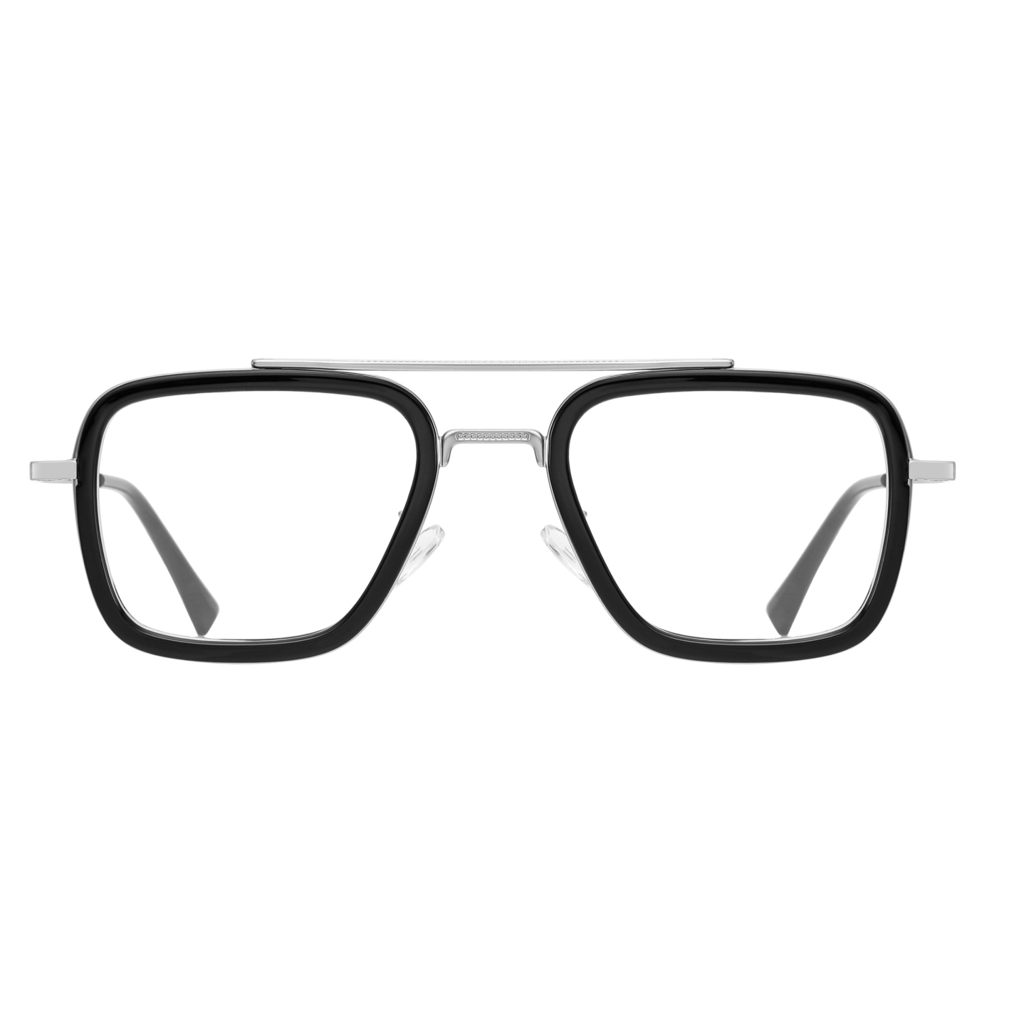 Algernon-Aviator fullrim polarized magnetic prescription glasses include night vision lenses-ApexSpecs