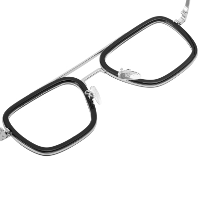 Algernon-Aviator fullrim polarized magnetic prescription glasses include night vision lenses-ApexSpecs