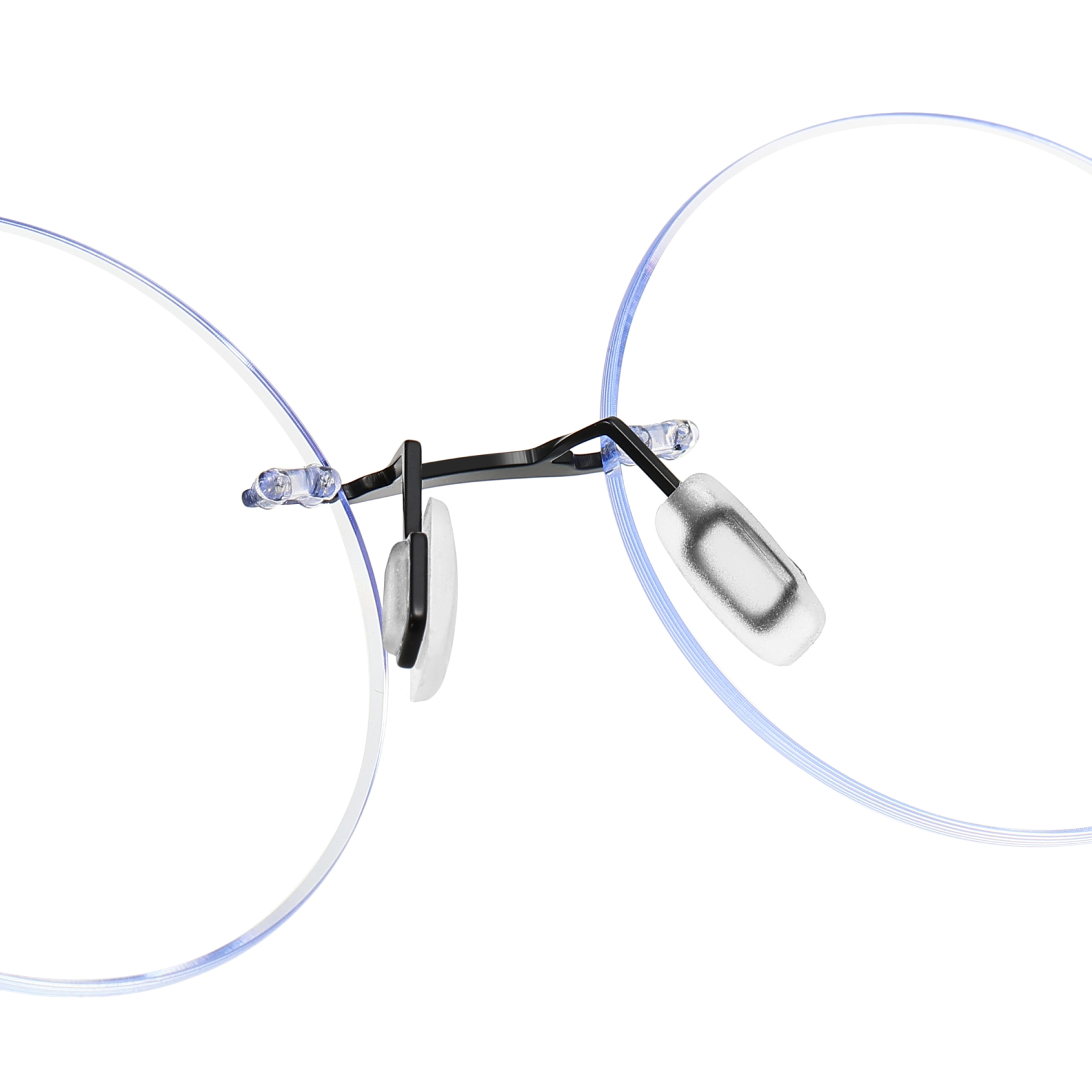 Adelaide-Rimless prescription optical glasses for women with magnetic polarizing lens set-7213