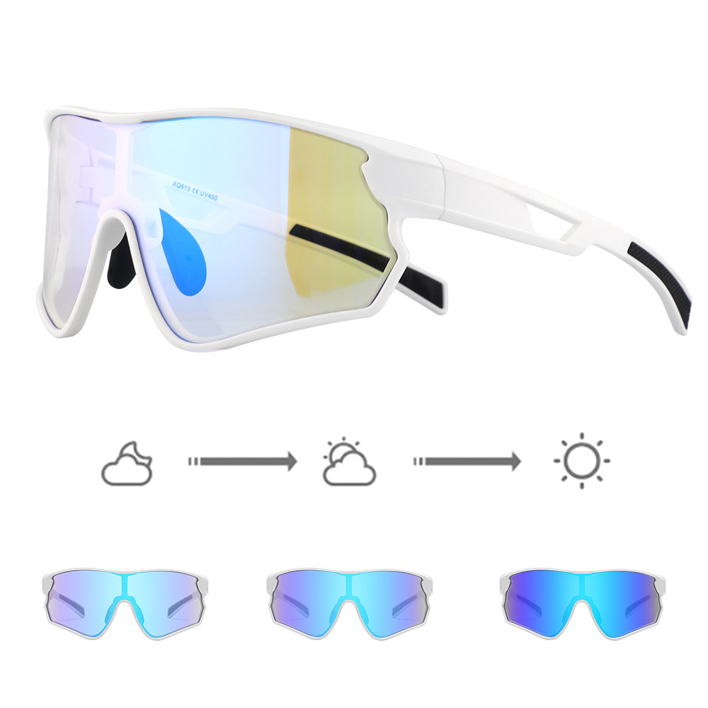 Jeffrey-Photochromism prescription cycling goggles