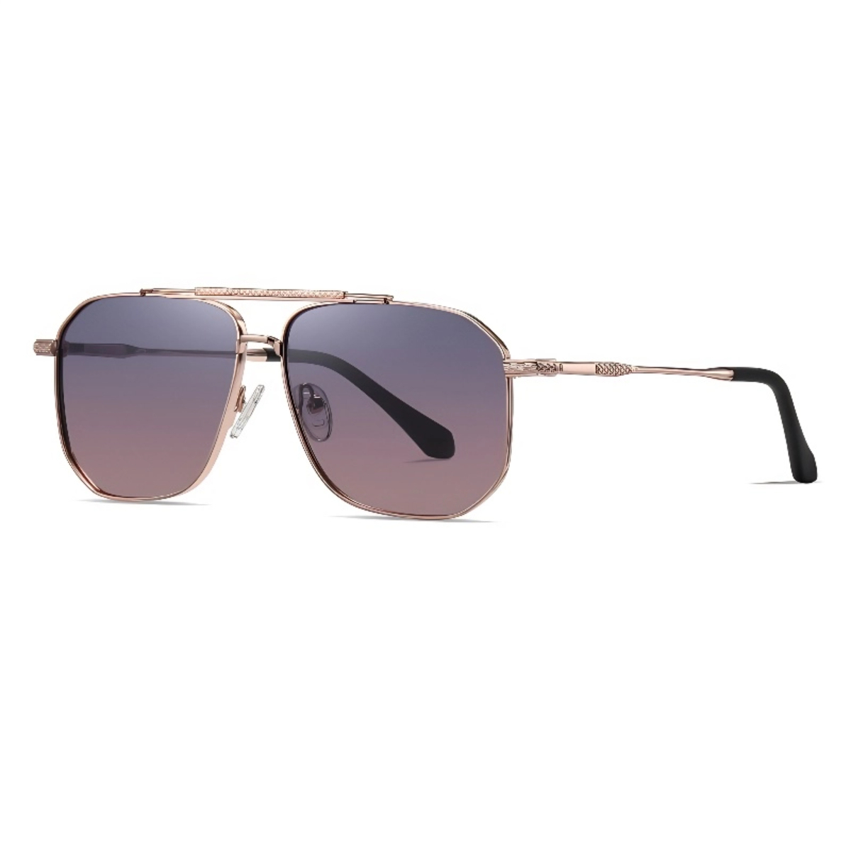 Goer-Polarized twin-beam men's sunglasses available with prescription glasses -JS8538