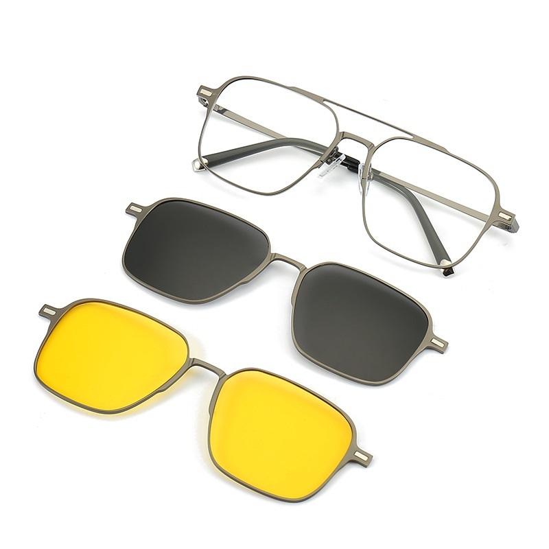 Greg-Aviator fullrim polarized magnetic prescription glasses