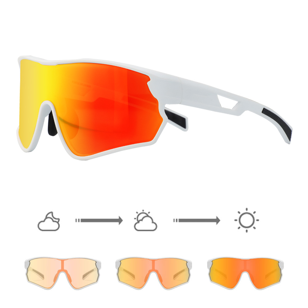 Jeffrey-Photochromism prescription cycling goggles