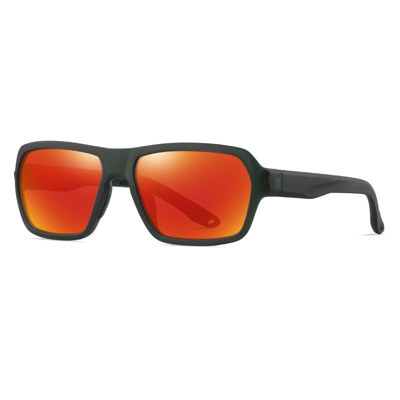 Kelsey-Outdoor geometric fullrim polarized prescription sunglasses