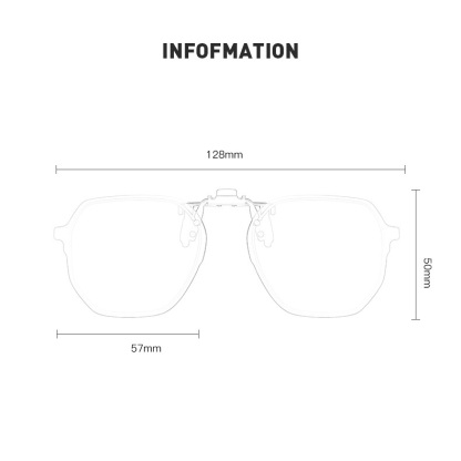 Felix-Polarizing sunglasses clip optional night vision lenses