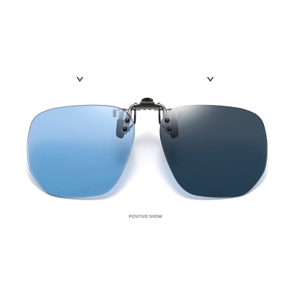 Evan-Polarizing photochromism sunglasses clip