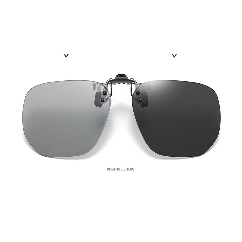 Evan-Polarizing photochromism sunglasses clip