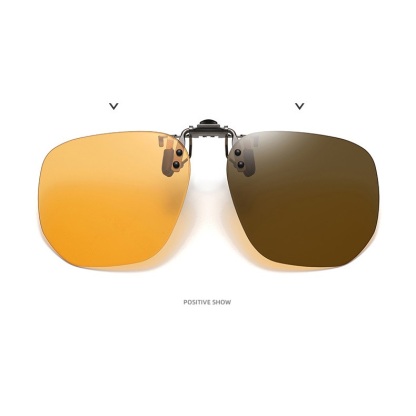 Evan-Polarizing photochromism sunglasses clip