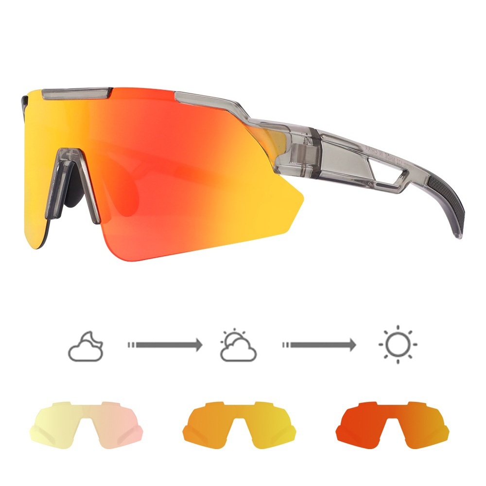 Jesse-Photochromic prescription cycling sunglasses