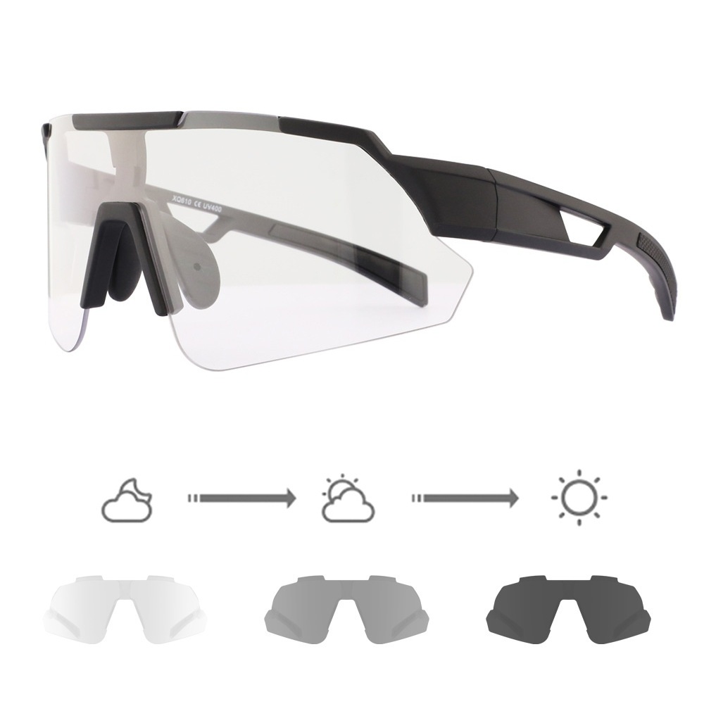 Jesse-Photochromic prescription cycling sunglasses