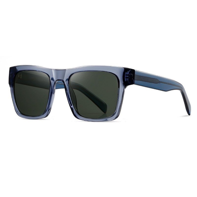 Fido-Square polarized sunglasses can be customized with optical prescription lenses