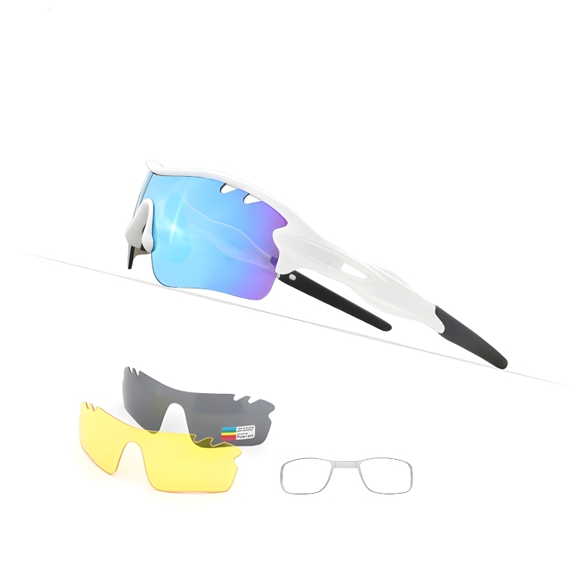 Jesse-Prescription cycling goggles for children-includes spare lenses