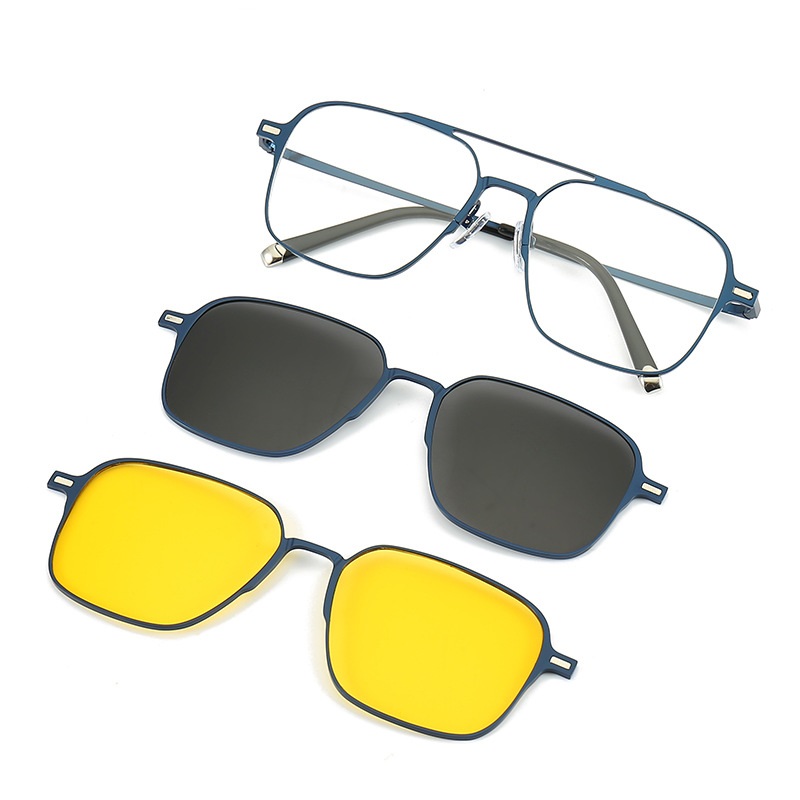 Greg-Aviator fullrim polarized magnetic prescription glasses