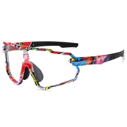 Johan-Photochromism prescription cycling sunglasses for children