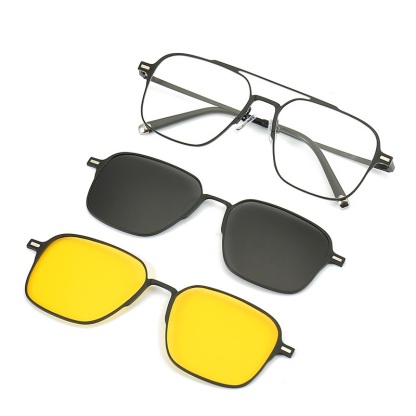 Greg-Aviator fullrim polarized magnetic prescription glasses