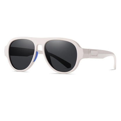 Justin-Outdoor aviator fullrim polarized prescription sunglasses