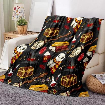 Soft Funny Throw Blanket Cute Flannel Blanket,Halloween Decor Warm Nap Throw,Napping For Home Office Travel Camping Living Room Sofa Chair Bed