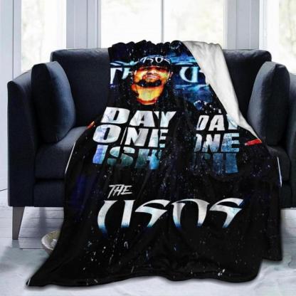 Soft Funny Throw Blanket Jey Wresting USO Flannel Novelty Blanket,Luxury Fleece For Couch Bed Sofa Sleeping,Men Lightweight Warm Plush Air Condition Blankets