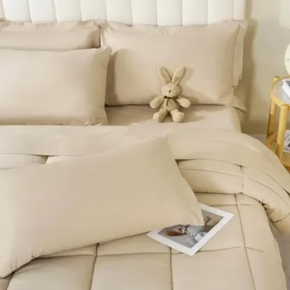 Print-Aura 7-Piece All-Season Comforter Set