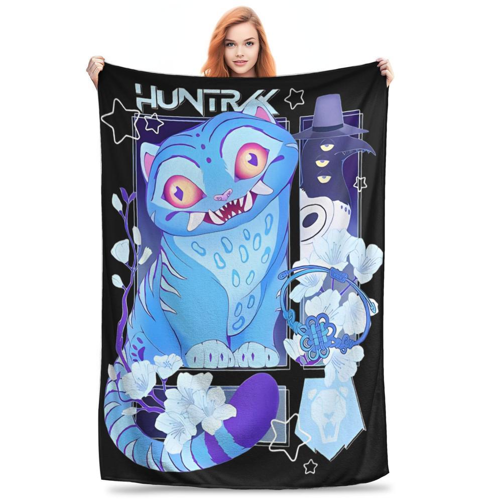 Kpop Demon Hunters Huntrix Movie Blanket Ultra Soft  Throw Blankets for Couch 50x60 Inch Multi-size Bedding Throws