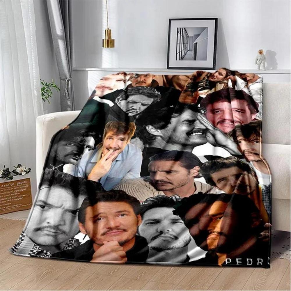 Soft Funny Throw Blanket Jose Pedro Balmaceda Pascal Mosaic Plush Blanket,Flannel Blanket For Living Room Bedroom Bed Sofa Picnic Kids