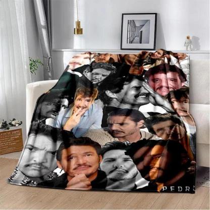 Soft Funny Throw Blanket Jose Pedro Balmaceda Pascal Mosaic Plush Blanket,Flannel Blanket For Living Room Bedroom Bed Sofa Picnic Kids