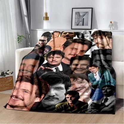 Soft Funny Throw Blanket Jose Pedro Balmaceda Pascal Mosaic Plush Blanket,Flannel Blanket For Living Room Bedroom Bed Sofa Picnic Kids