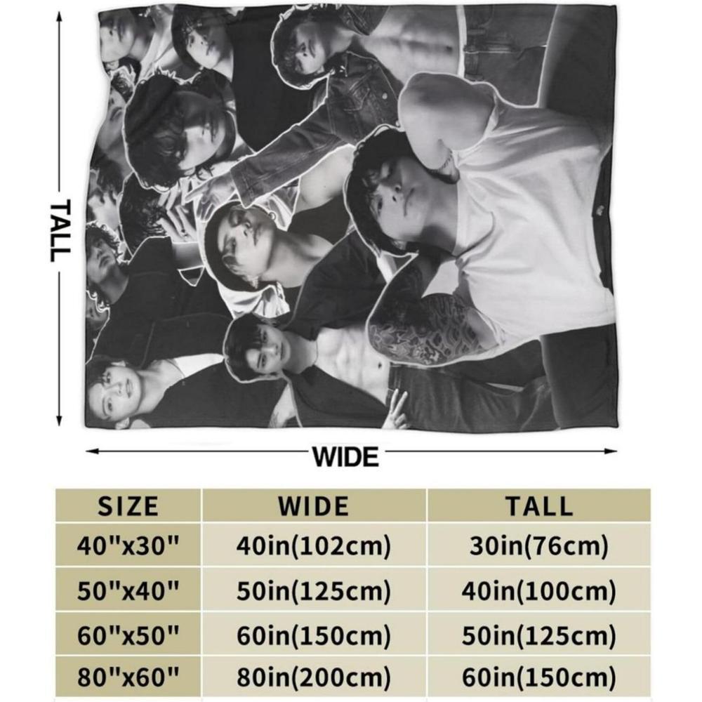 Soft Funny Throw Blanket Cute Blanket Jungkooks Throw Flannel Blankets For Bed Sofa Couch Living Room Warm Fleece Air Conditioner Quilt Gifts
