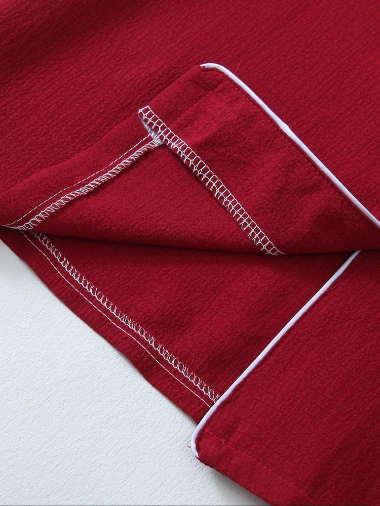 Romantic Heart Floral Pajama Set for Girls, Cute Short Sleeve Top & Shorts, Comfortable All-Season Home Wear, Soft Casual Pajamas, 6-Piece Casual