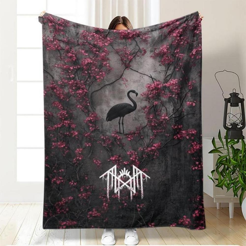 Soft Funny Throw Blanket Warm Sleep Token Flannel Blanket,Casual Nap,A