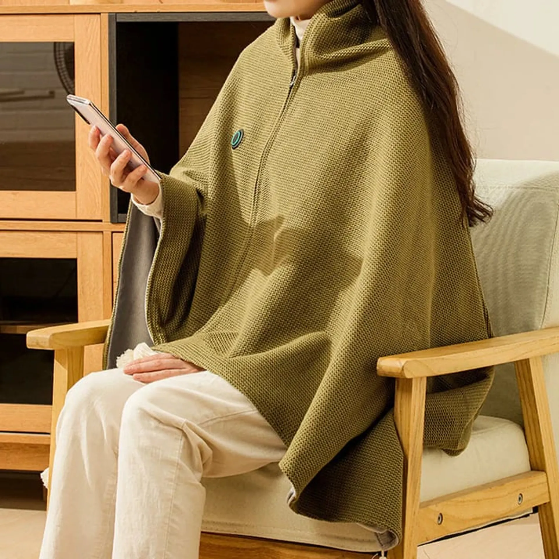 Last Chance: 70% Off Heated Blanket Shawl