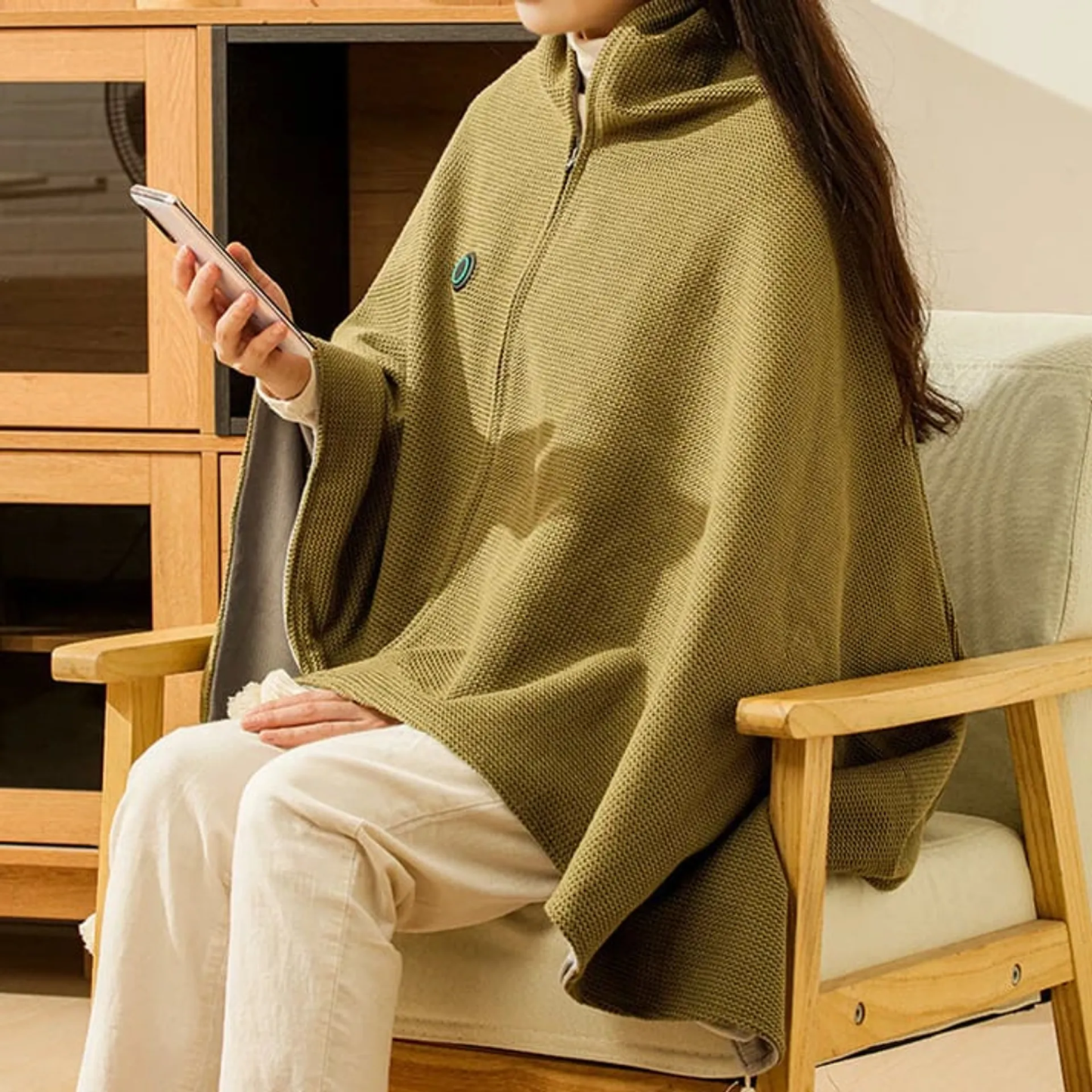 Last Chance: 70% Off Heated Blanket Shawl