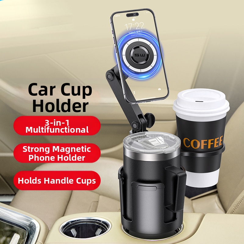 Two-in-one multi-purpose cup holder